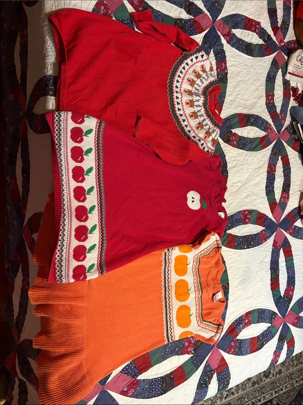 Gymboree 5T Back to School Christmas and Fall Dress
